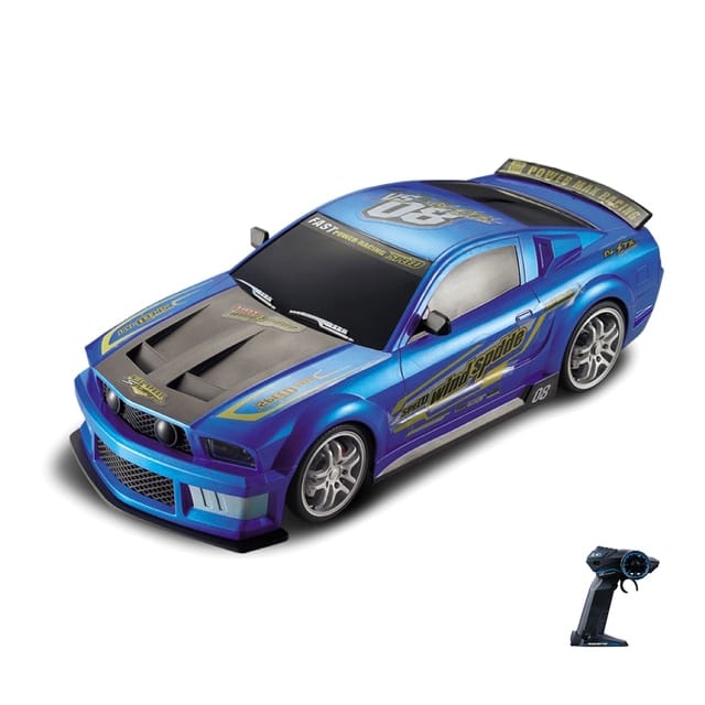 מכונית מרוץ צבע כחול